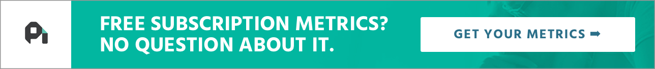 Free Subscription Metrics CTA
