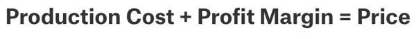 economy pricing equation