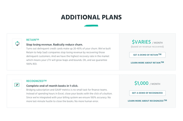additional plans