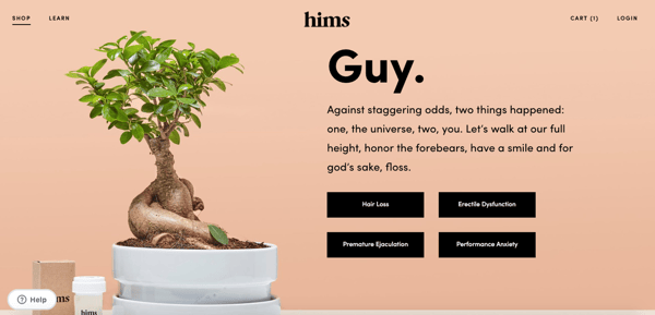 hims home page