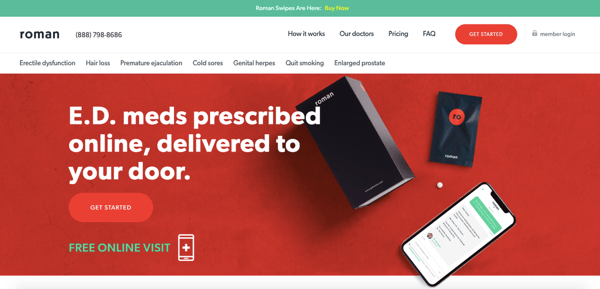 Roman home page