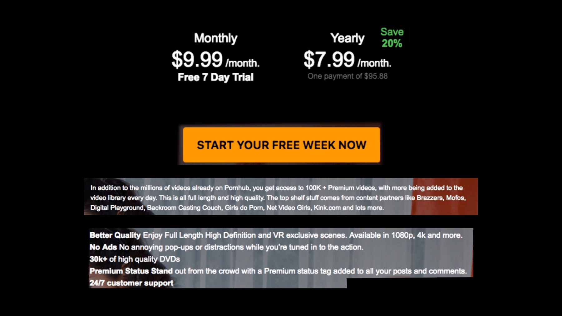 Tearing Down Pornhub Premium Pricing: Pornhub Subscriptions = Profit