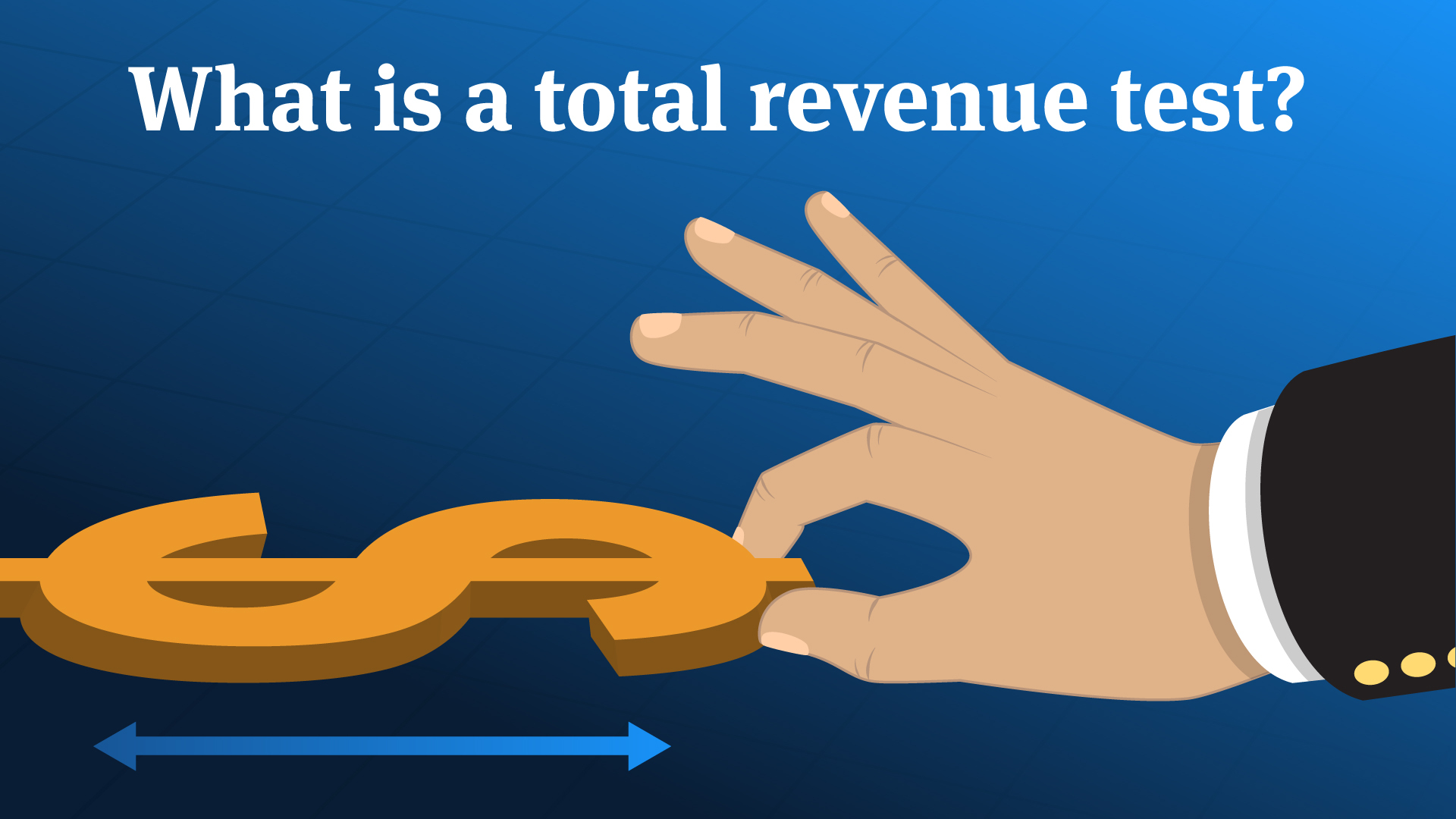 Total revenue test: Definition & formula to calculate elasticity