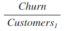 Simple Churn Formula